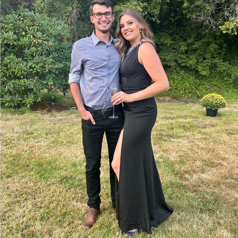Black Mac Duggal Gown
